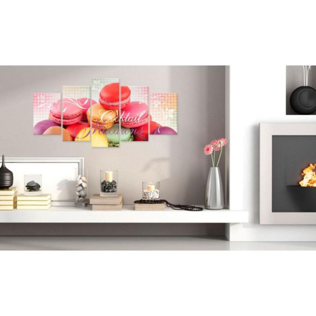 Paris Prix Tableau Imprimé  Sweet Macarons