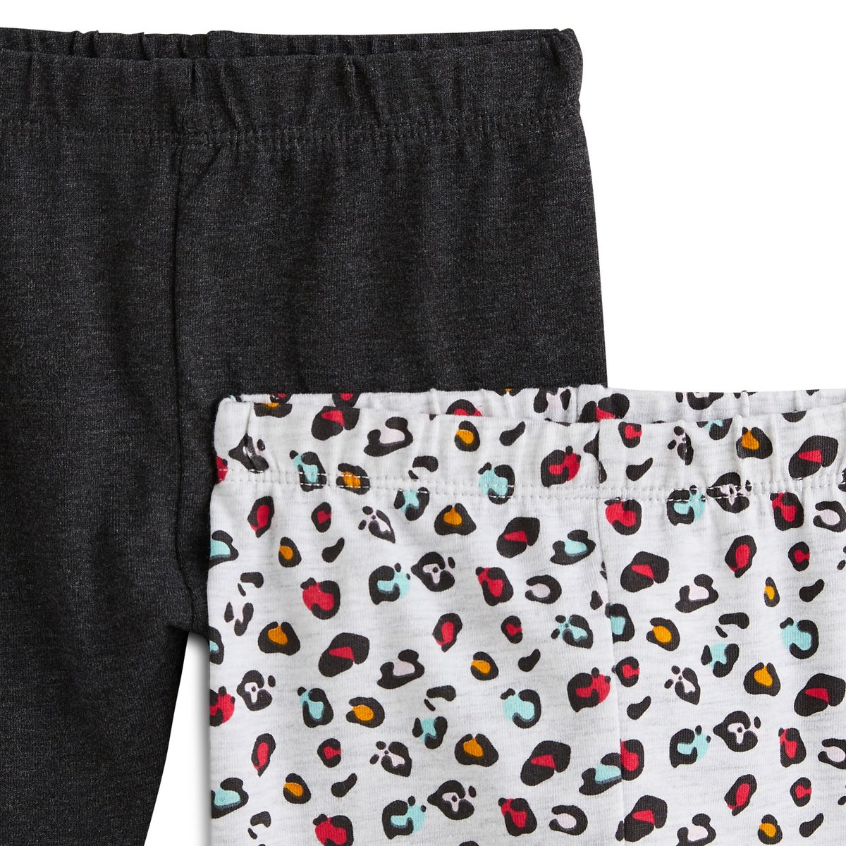 IN EXTENSO Lot de 2 leggings long bébé fille