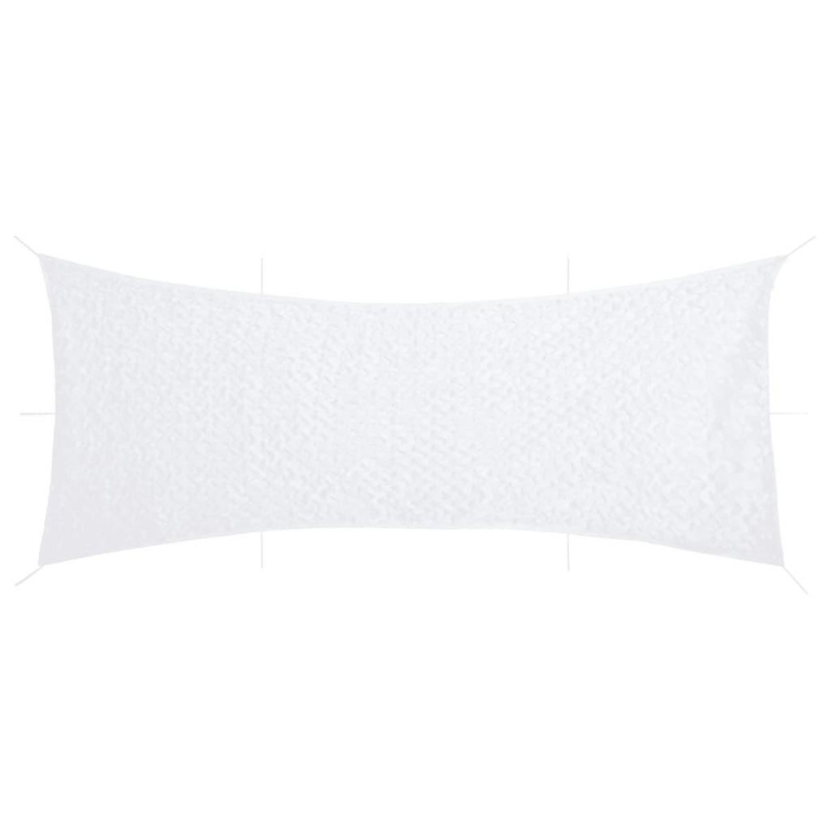 VIDAXL Filet de camouflage avec sac de rangement 708x423 cm blanc