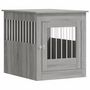 Voir la diapositive 2 : VIDAXL Meuble de cage pour chiens sonoma gris 64,5x80x71 cm