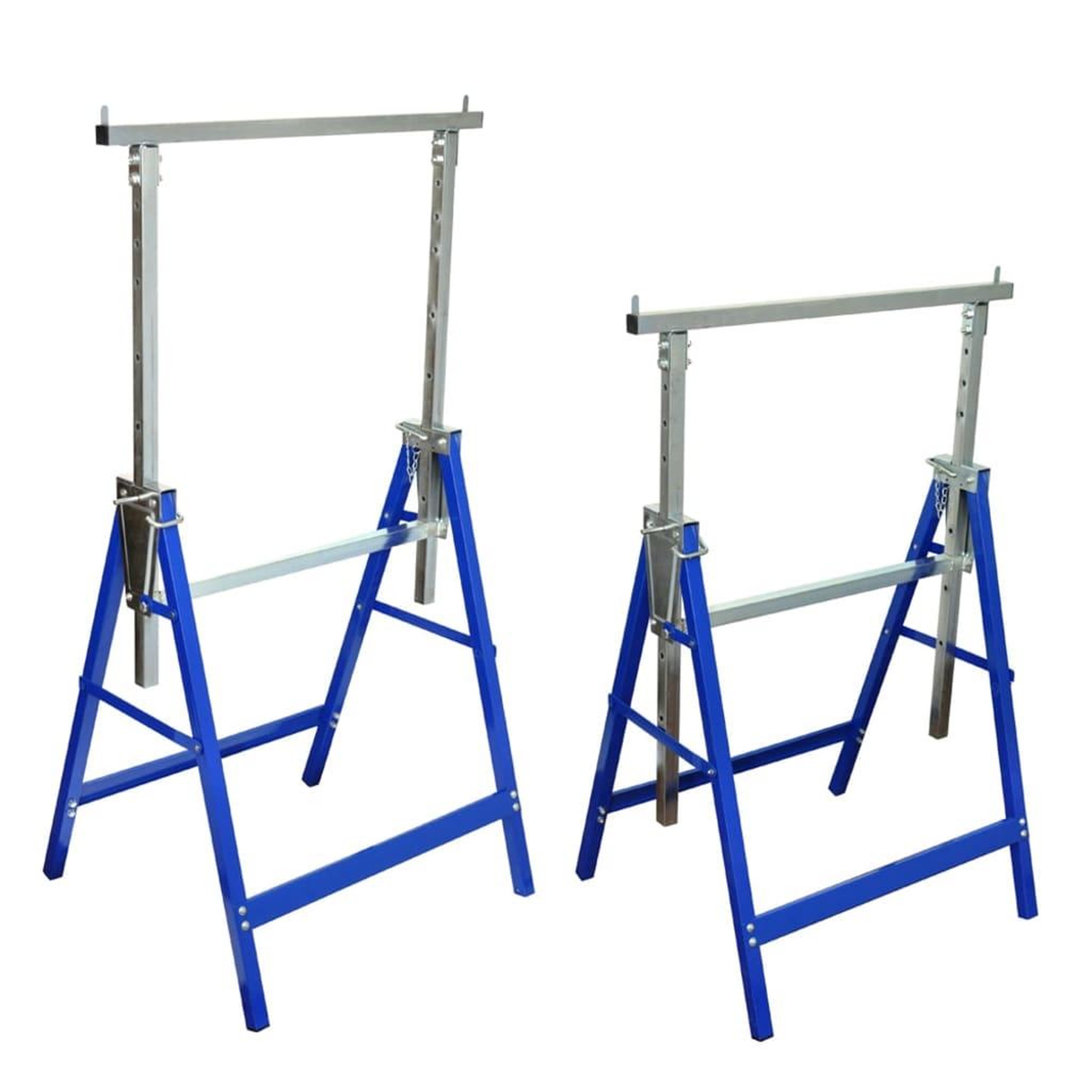 VIDAXL Treteaux telescopiques (lot de 2)