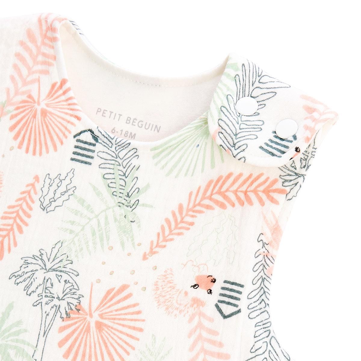 Petit Béguin Gigoteuse d'été en gaze de coton Cilaos
