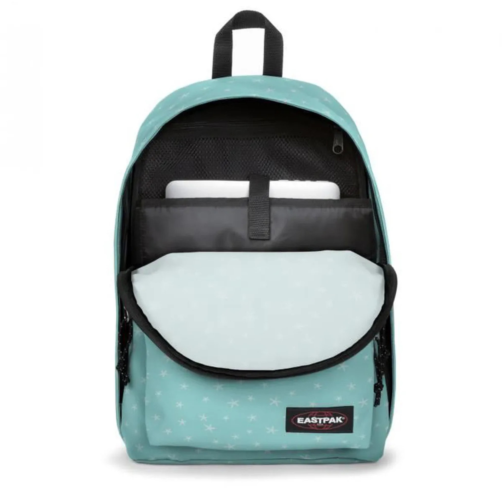 Voir la diapositive 2 : EASTPAK Sac à dos avec pochette d'ordinateur bleu Out Of Office Seaside Stars