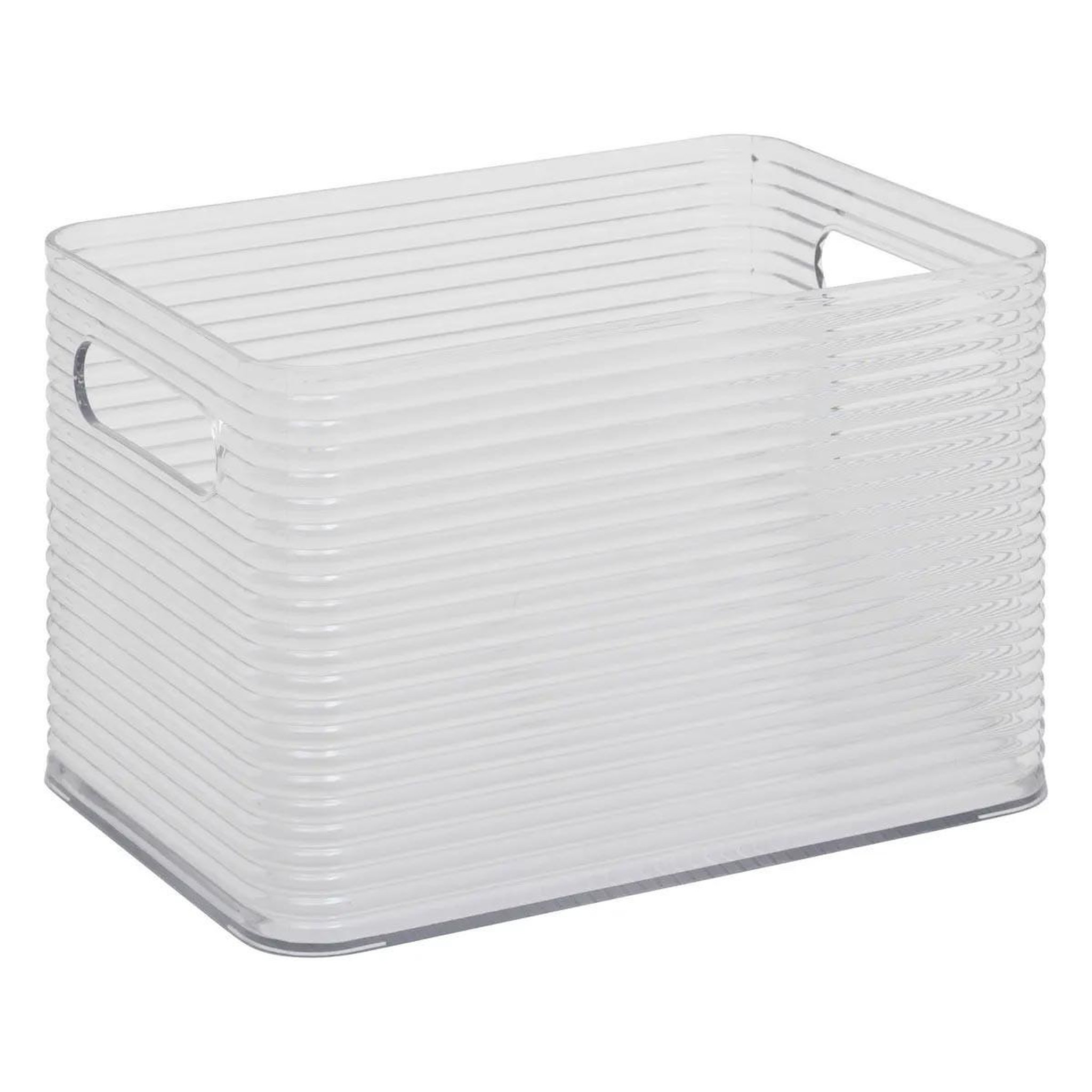 Voir la diapositive 2 : FIVE Boîte de rangement  plastor  22cm transparent