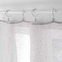 Voir la diapositive 2 : Paris Prix Lot de 10 Anneaux  Pince  12cm Blanc & Or