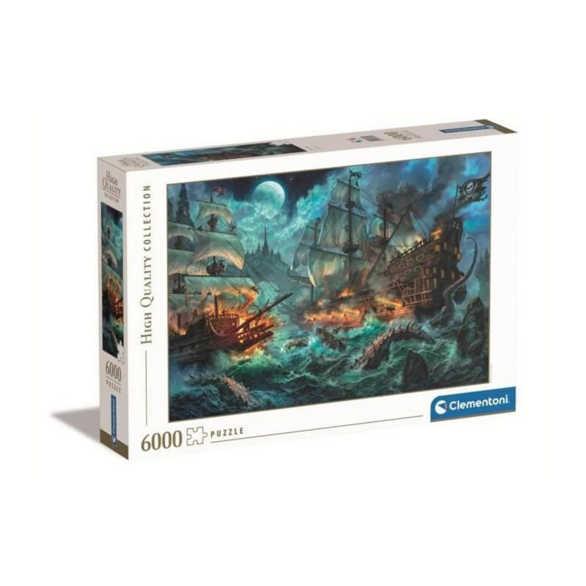 CLEMENTONI Puzzle - Clementoni - 6000 pieces - Vessels - Adulte - Fabriqué en Italie