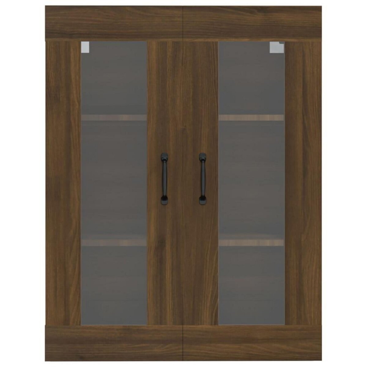 VIDAXL Armoire murale suspendue Chene marron 69,5x34x90 cm
