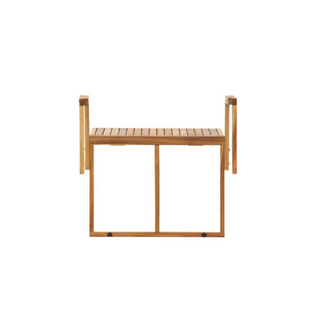 Paris Prix Table de Balcon en Bois  Marion  60cm Naturel