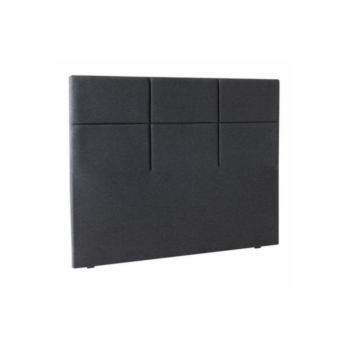EPEDA Tête de lit Epeda DECO CARRE GRIS FONCE 160x120x6 cm