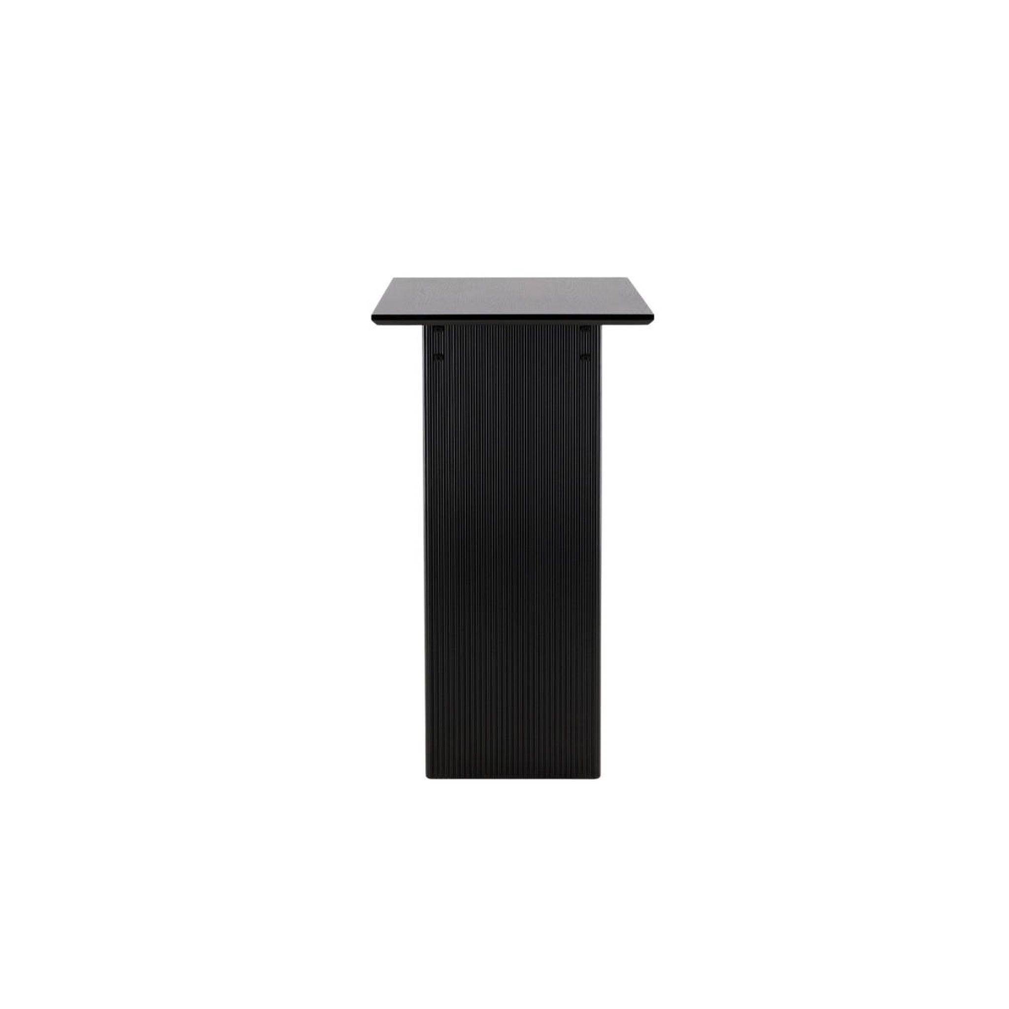 Voir la diapositive 2 : Paris Prix Table de bar  vail  120cm noir