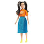 Voir la diapositive 1 : MATTEL Poupée Barbie Fashionistas - Jupe Plissée à Paillettes