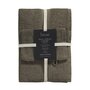 Voir la diapositive 5 : Sensei Maison Ensemble de bain 3 pièces (1 drap de bain + 1 serviette de toilette + 1 gant) LUXURY