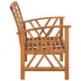 Voir la diapositive 5 : VIDAXL Salon de jardin 3 pcs Bois d'acacia solide