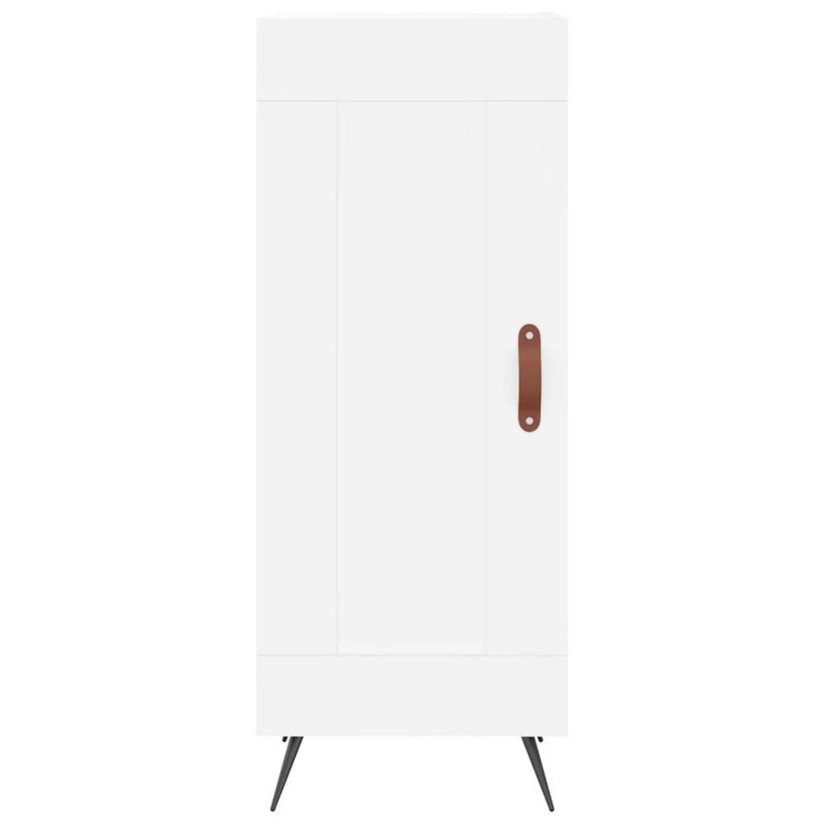 VIDAXL Buffet blanc 34,5x34x90 cm bois d'ingenierie