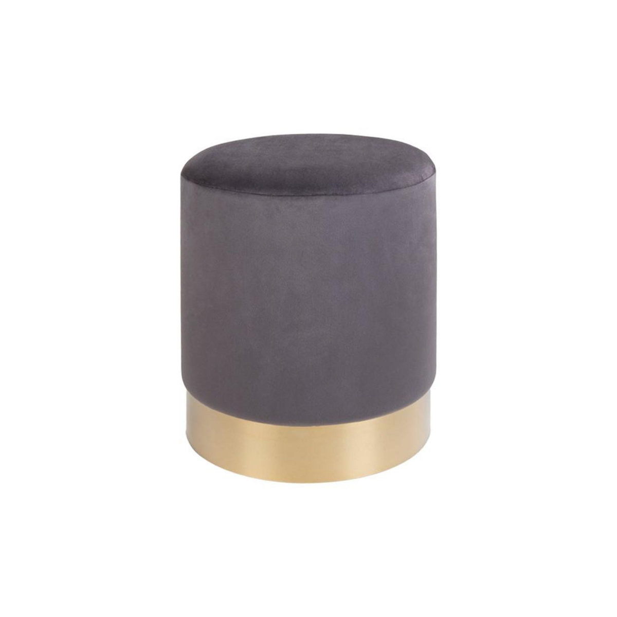 LISA DESIGN Velana - pouf - en velours