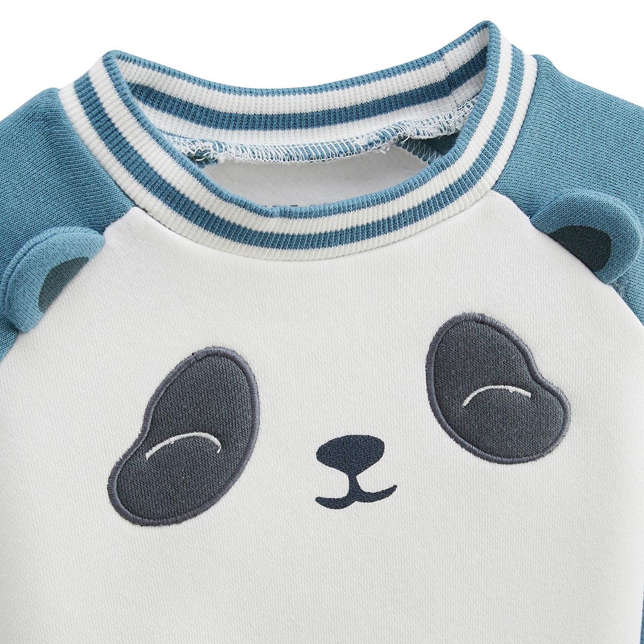 Voir la diapositive 2 : Petit Béguin Ensemble enfant sweat et pantalon en molleton Tao