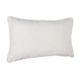 Voir la diapositive 1 : ATMOSPHERA Coussin Déhoussable  Lilou  50x30cm Ivoire