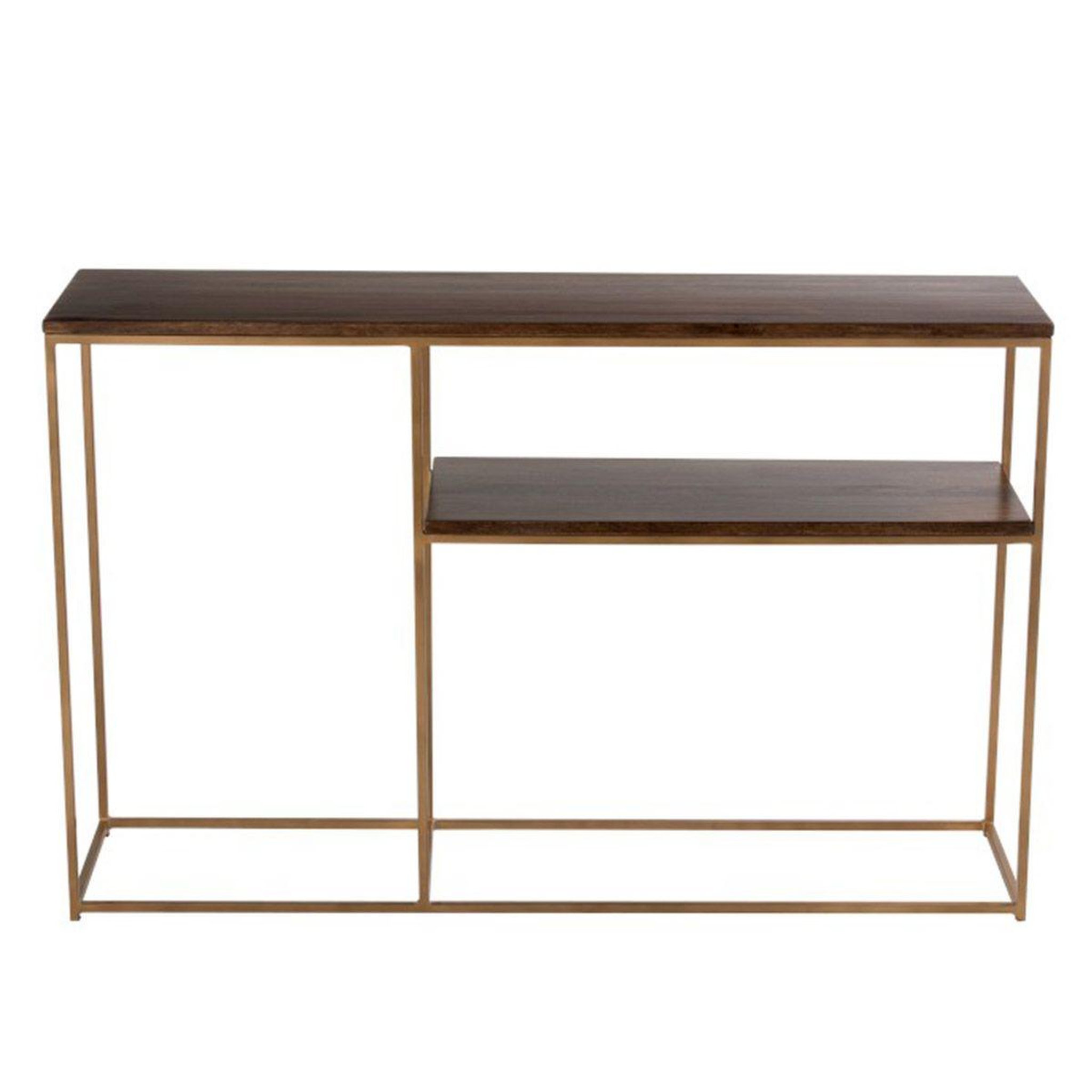 Voir la diapositive 2 : J-LINE Console 2 Parties Design  Rafi  114cm Marron