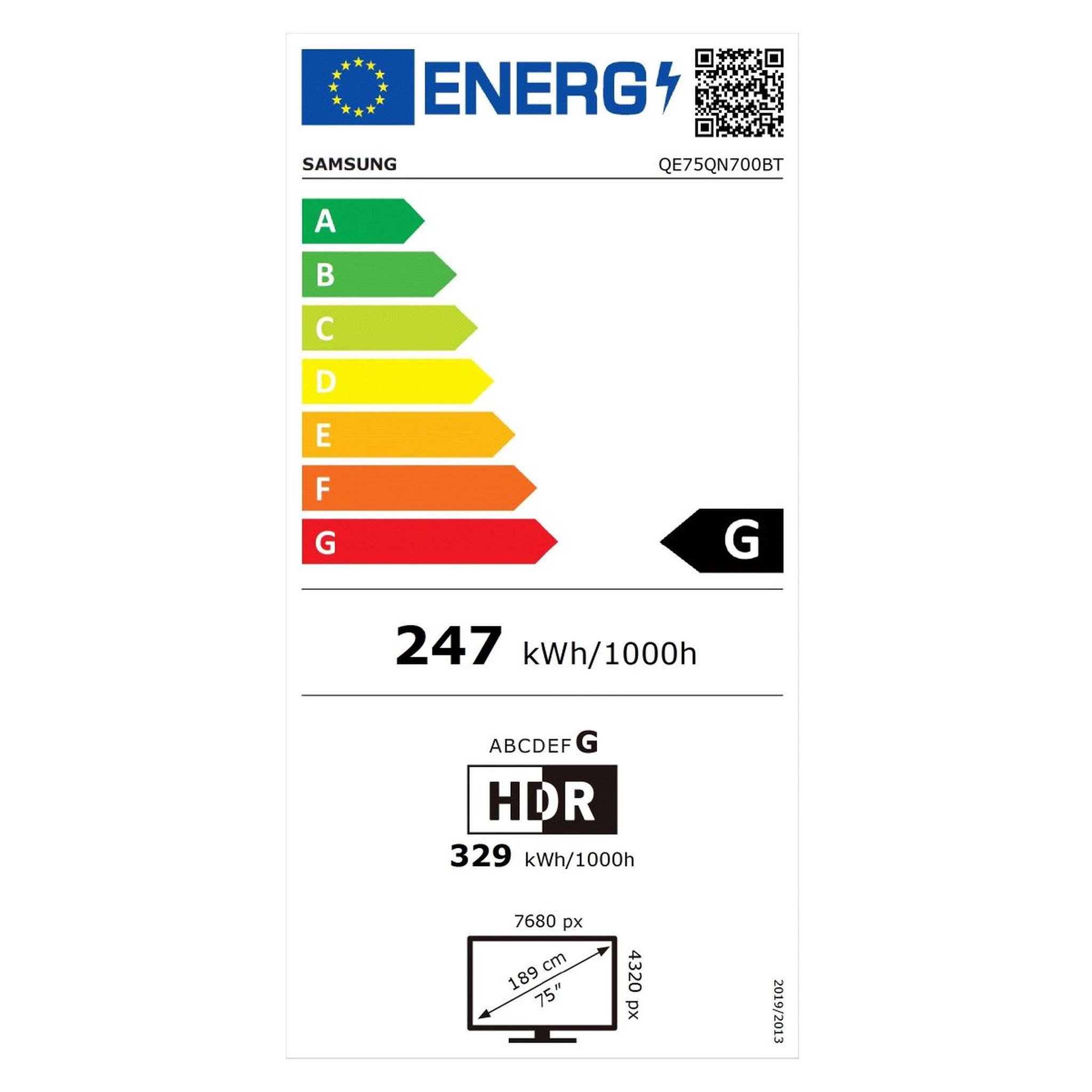 Voir la diapositive 3 : Samsung TV QLED NeoQLED QE75QN700B 2022