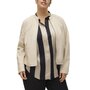 Voir la diapositive 1 : Vero Moda Veste Ecru Similicuir  Femme Vero Moda Favodona Coated