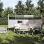 Voir la diapositive 3 : VIDAXL Brise vent de camping vert 366x152x152 cm imperméable
