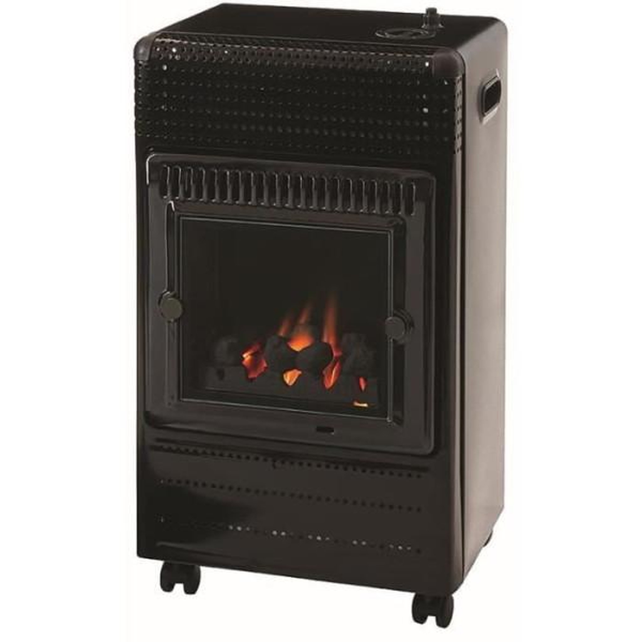 Voir la diapositive 3 : FAVEX Chauffage d'appoint gaz butane favex ektor fire - effet feu de cheminée - 3400 watts - infrableu - 3 puissances