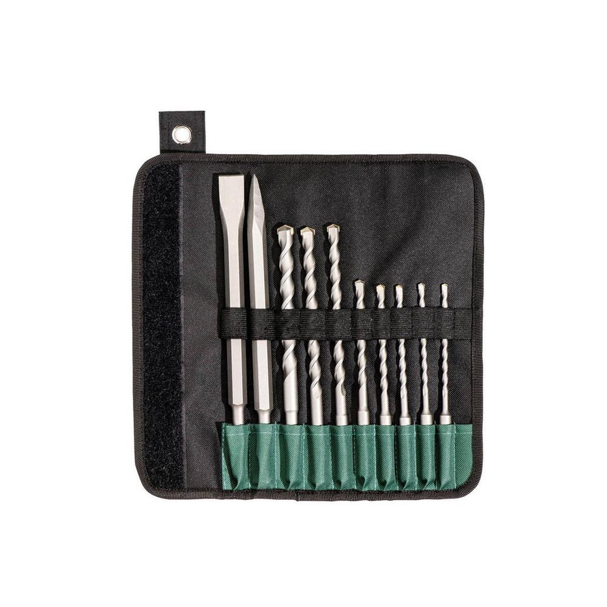 METABO SAS Set de 10 Forets/Burins SDS-Plus Sp
