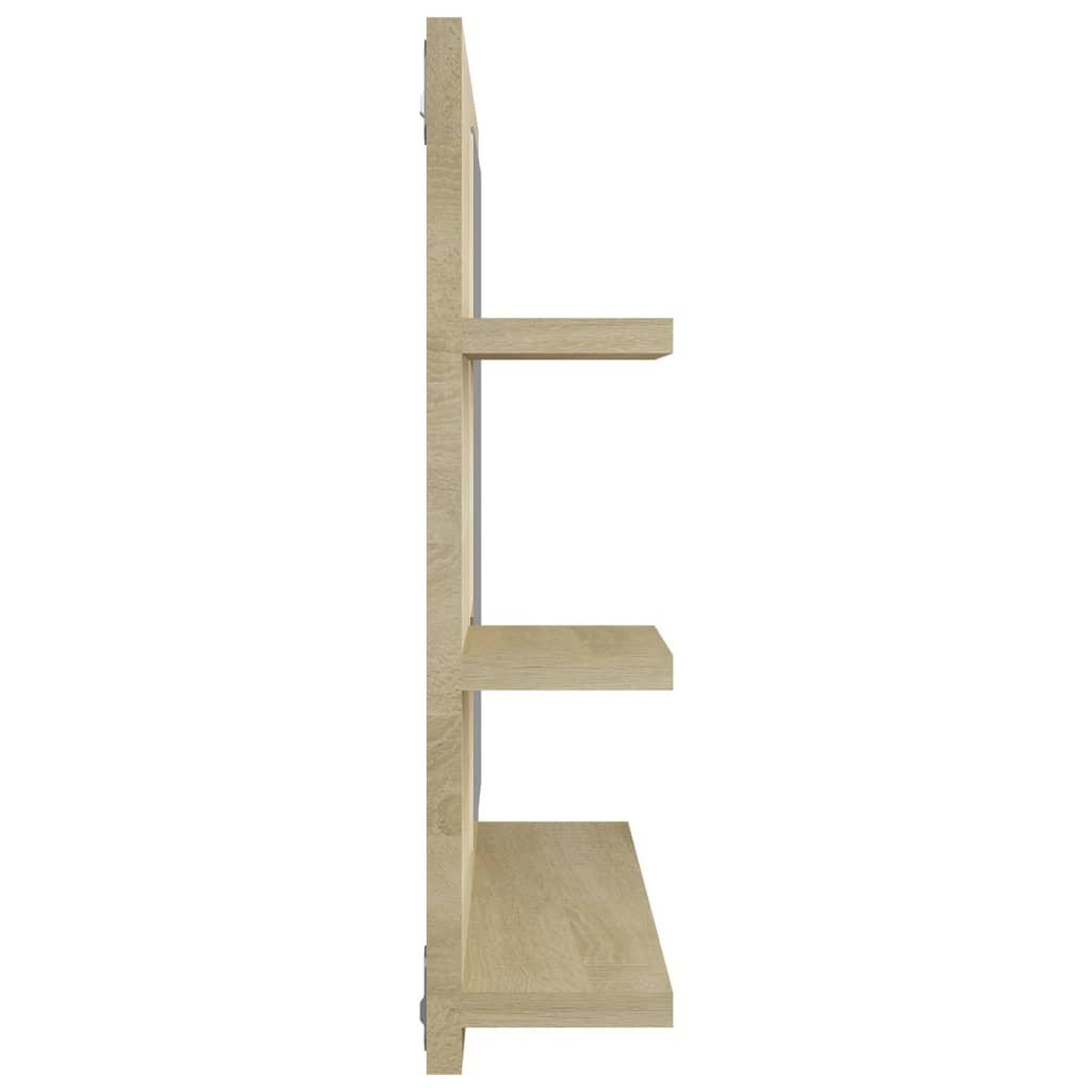 Voir la diapositive 5 : VIDAXL Miroir de salle de bain chene sonoma bois d'ingenierie