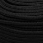 Voir la diapositive 4 : VIDAXL Corde de travail Noir 10 mm 50 m Polyester