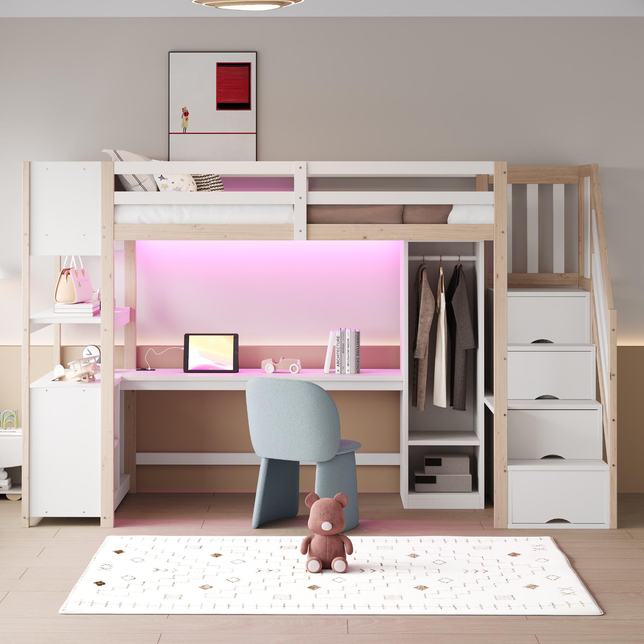 Voir la diapositive 2 : MERAX Lit mezzanine