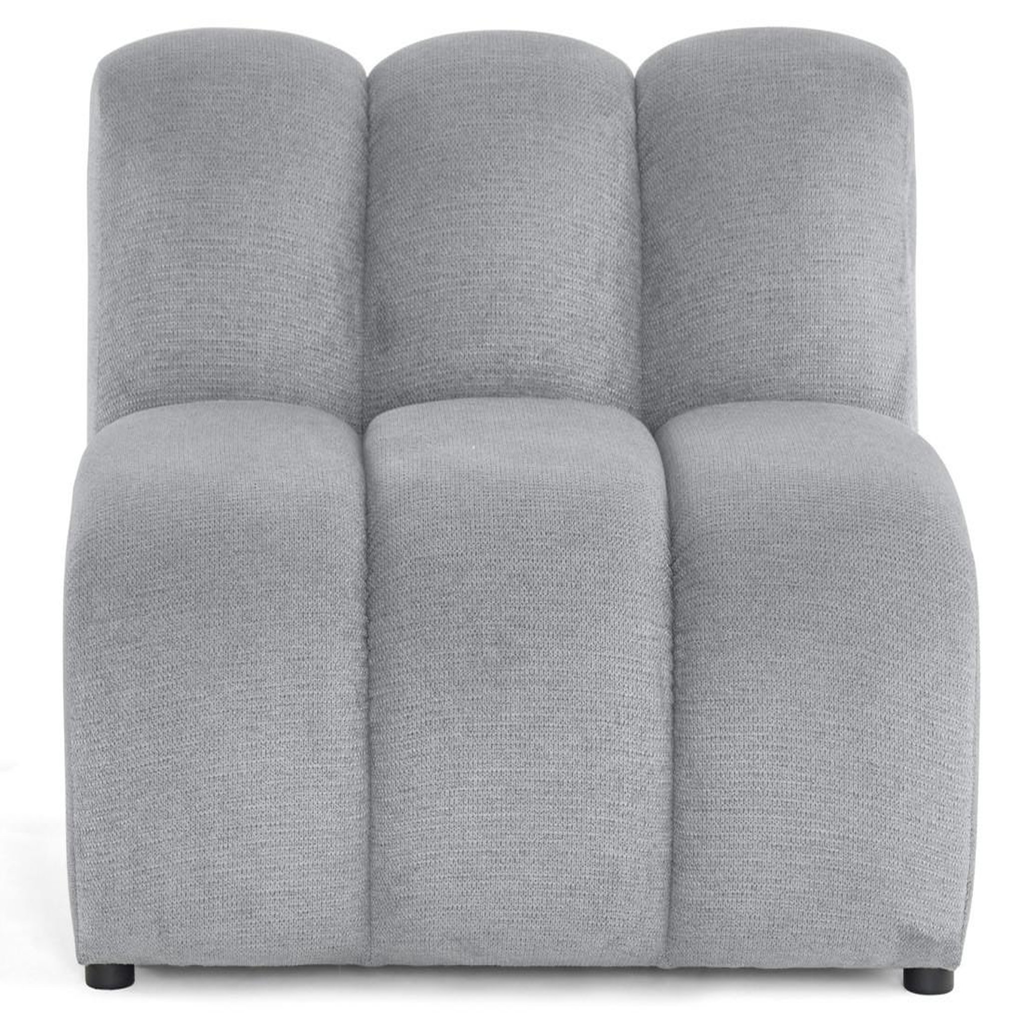 Voir la diapositive 1 : BEST MOBILIER Debbie - module d'assise en tissu texturé