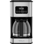 TESLA Cafetière filtre programmable 1.5l 12 tasses inox - CMF201BX