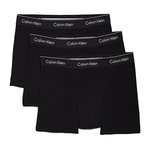 CALVIN KLEIN JEANS X3 Boxers  Homme Calvin Klein Jeans  ow Rise Trunk. Coloris disponibles : Noir