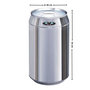 Voir la diapositive 5 : Kitchen move Poubelle automatique 30l inox canette - bat-30lk