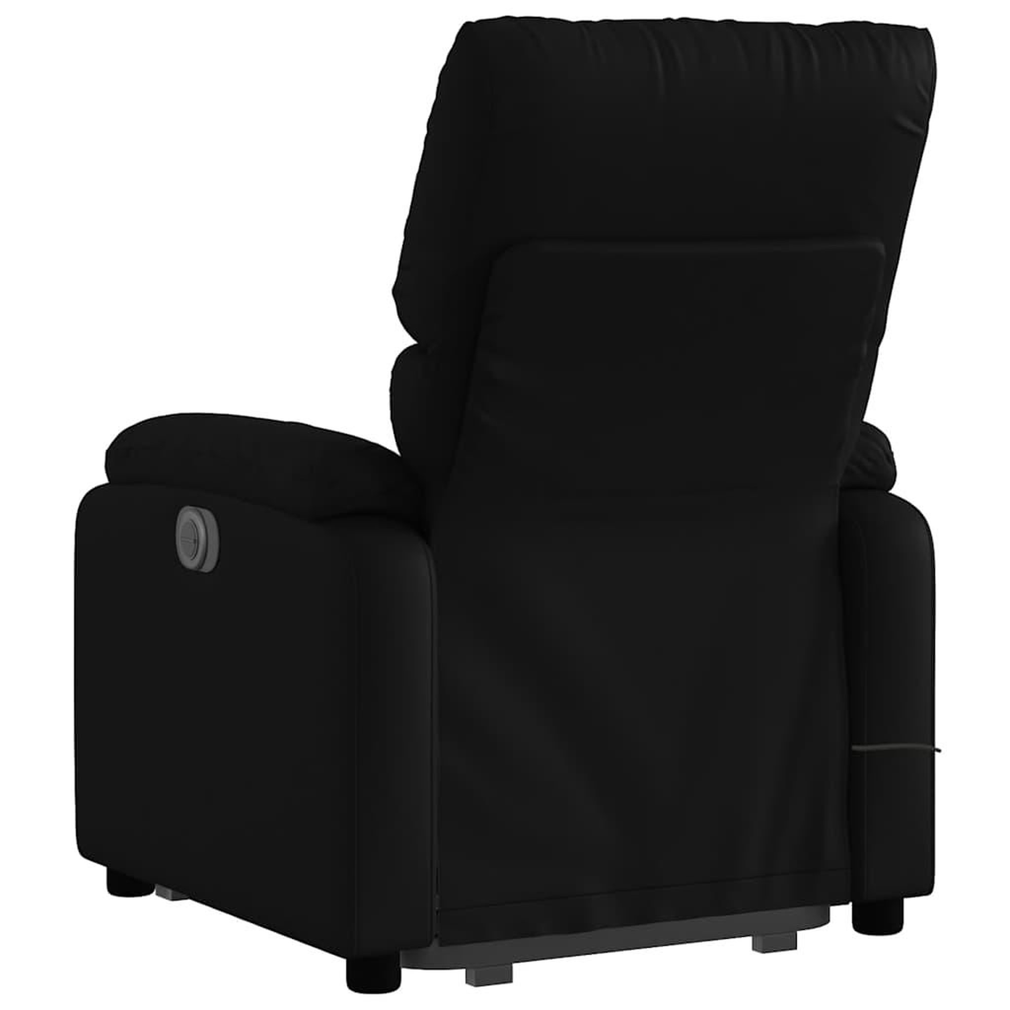 Voir la diapositive 5 : VIDAXL Fauteuil inclinable de massage Noir Similicuir