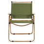 Voir la diapositive 2 : Paris Prix Chaise de Camping Pliable  Mariposa  77cm Vert