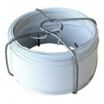 OUTIFRANCE Fil de fer plastifié blanc n°6 Ø 1,2 mm x 50 m