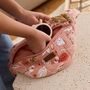 Voir la diapositive 4 : Petit Béguin Sac banane enfant en gaze de coton Mindanao