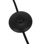 Voir la diapositive 3 : Paris Prix Lampadaire Design en Métal  Globe  158cm Noir