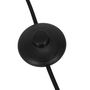 Voir la diapositive 3 : Paris Prix Lampadaire Design en Métal  Globe  158cm Noir