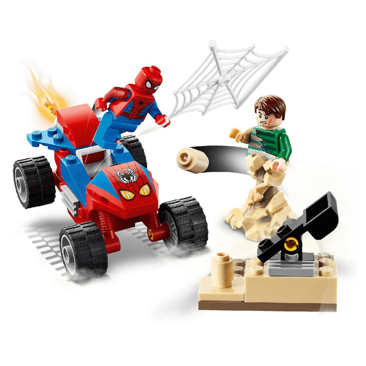 LEGO Marvel 76172 Le combat de Spider-Man et Sandman
