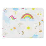 Paris Prix Nappe en Papier  Licorne  137x183cm Blanc