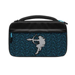 PDP Etui de rangement Pdp Glow Sheikah Shoot pour Nintendo Switch Nintendo Switch Lite et Nintendo Switch Modèle OLED Noir bleu