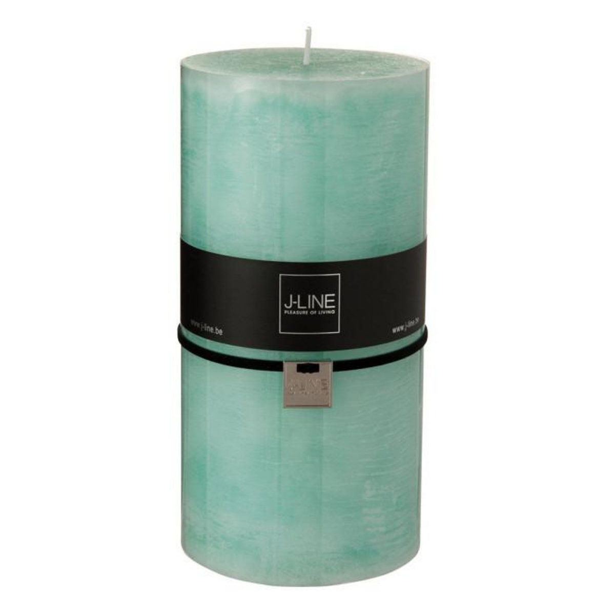 Paris Prix Bougie Cylindrique Déco  Junina  20cm Bleu Aqua