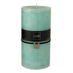 Paris Prix Bougie Cylindrique Déco  Junina  20cm Bleu Aqua
