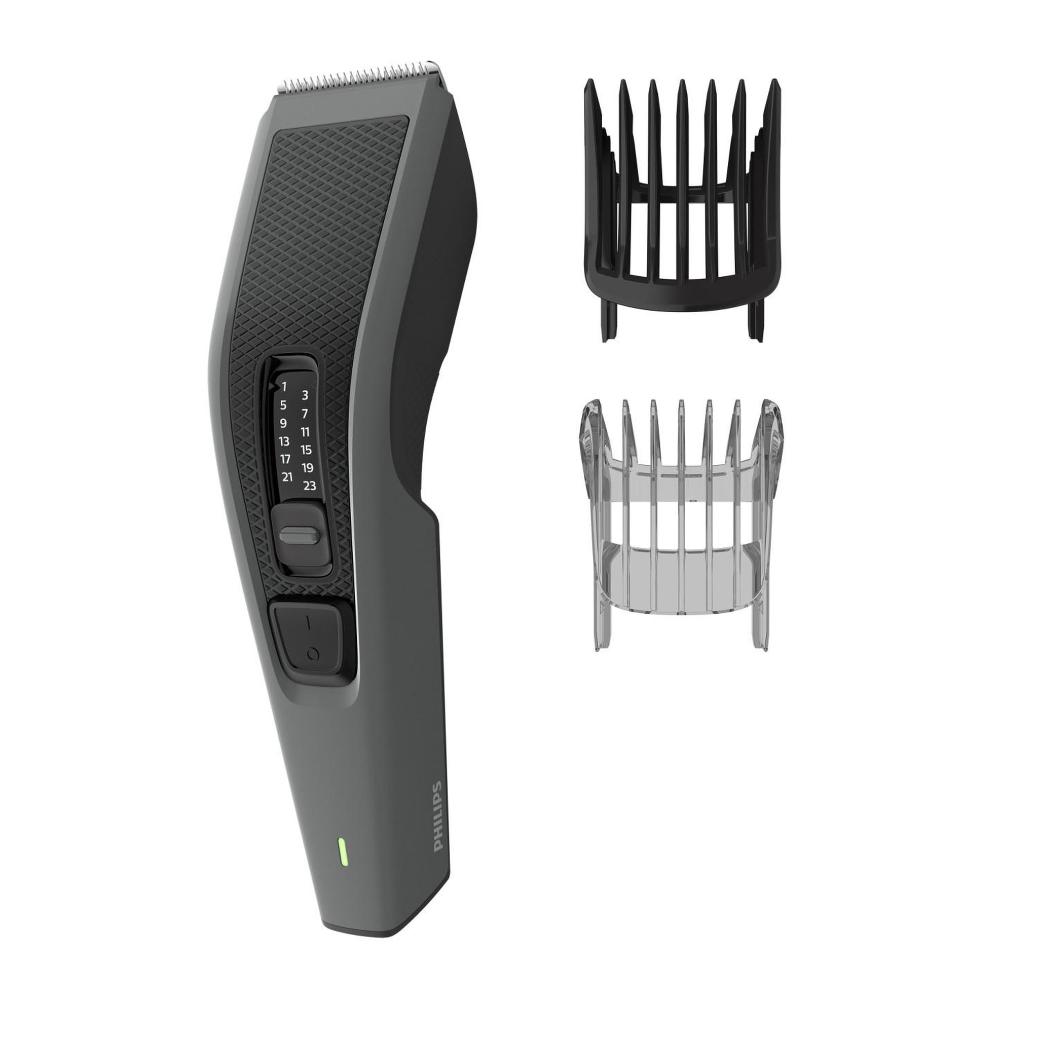 Voir la diapositive 3 : Philips Philips hairclipper series 3000 hc3525/15 tondeuse à cheveux noir, gris 13 hybrides nickel-métal (nimh)