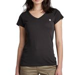 G-Star Raw T shirt  Femme G  tar Raw Eyben D21314 4107. Coloris disponibles : Noir
