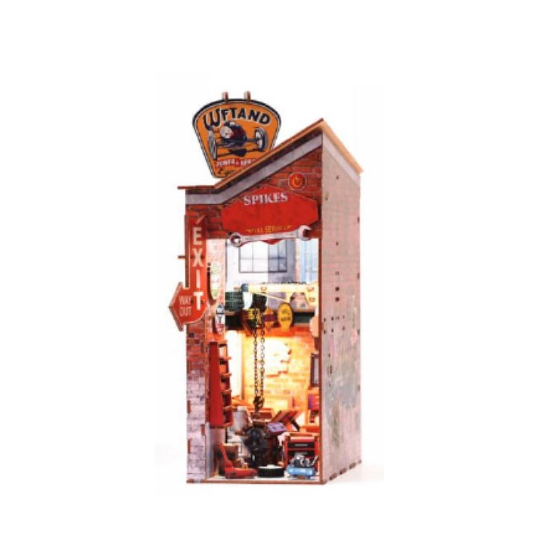 Graine créative Maquette 3D en bois - Garage 164 pcs