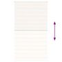Voir la diapositive 5 : VIDAXL Store zebre beige marbre largeur du tissu 130,9 cm polyester
