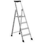 Artub Escabeau 4 marches gris - 02375804